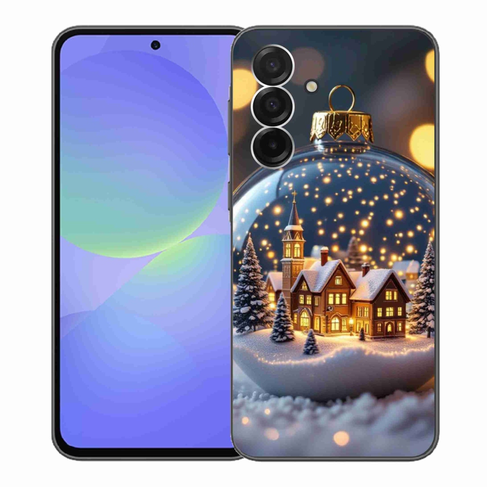 Gél borítás mmCase Samsung Galaxy A36 5G - Karácsonyi gömbök 4