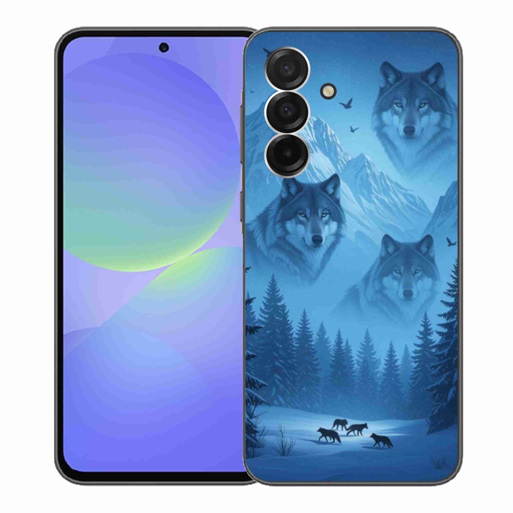 Gél védőhuzat mmCase Samsung Galaxy A36 5G - farkas csomag