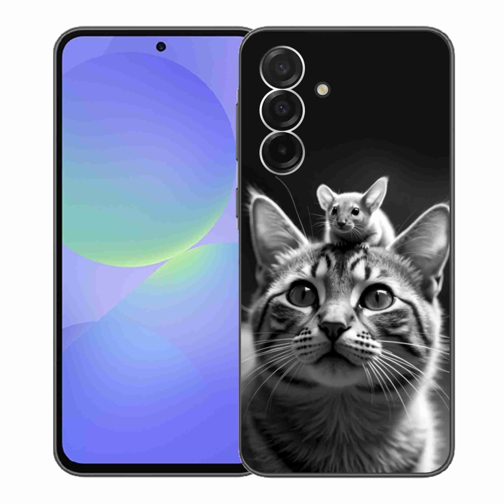 Gél borítás mmCase Samsung Galaxy A36 5G - állatbarátság 2