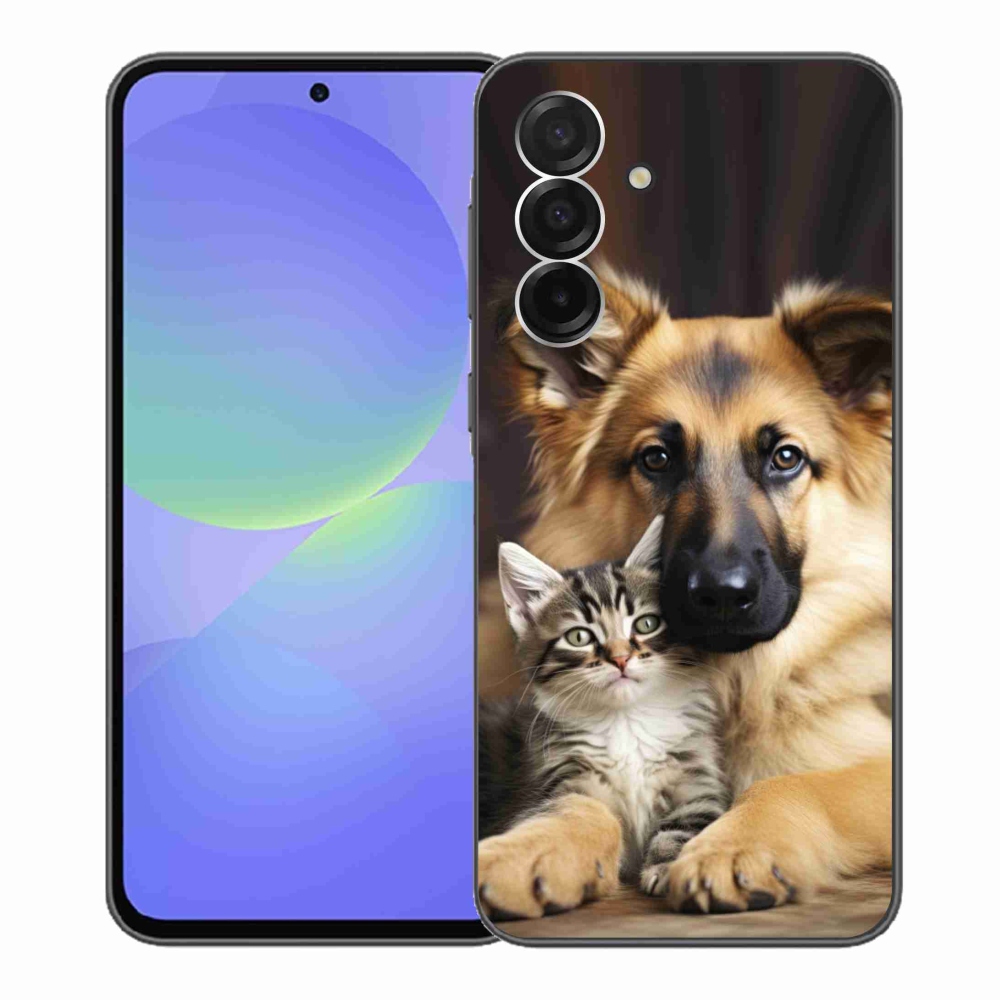 Gél borítás mmCase Samsung Galaxy A36 5G - állatbarátság