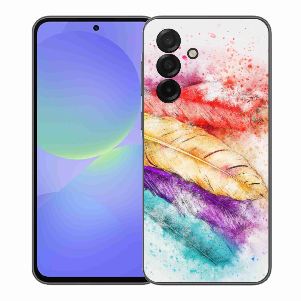Zselés borítás mmCase Samsung Galaxy A37 5G - színes tollakhoz