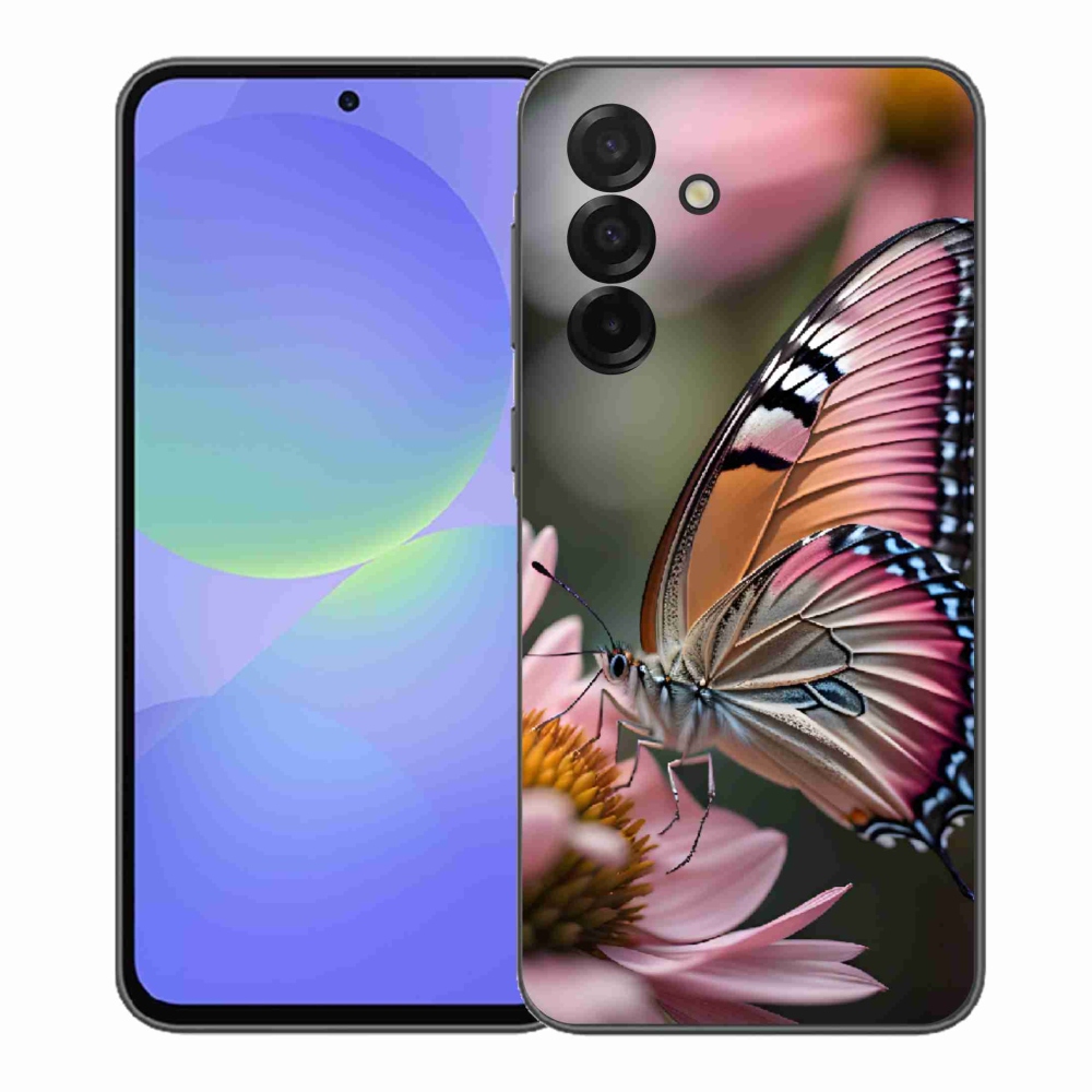 Gél védőhuzat mmCase Samsung Galaxy A37 5G - színes pillangó