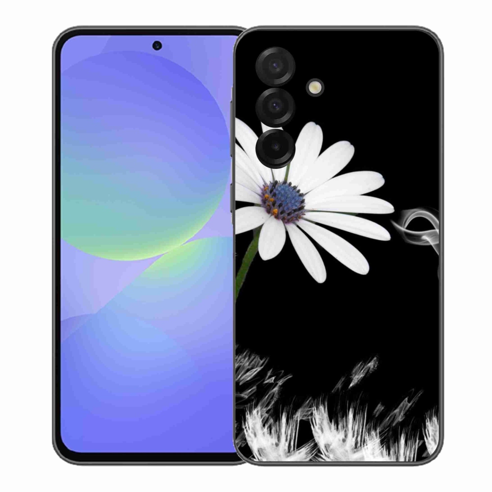 Gél védőhuzat mmCase Samsung Galaxy A37 5G - fehér virág