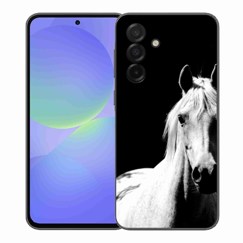 Gél borítás mmCase Samsung Galaxy A37 5G - fehér ló 5