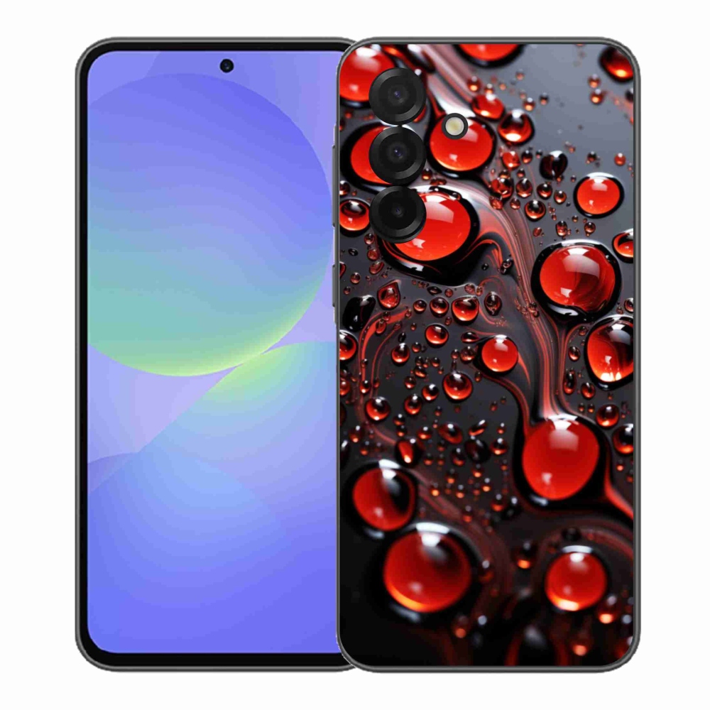 Gél védőhuzat mmCase Samsung Galaxy A37 5G - piros csepp 2