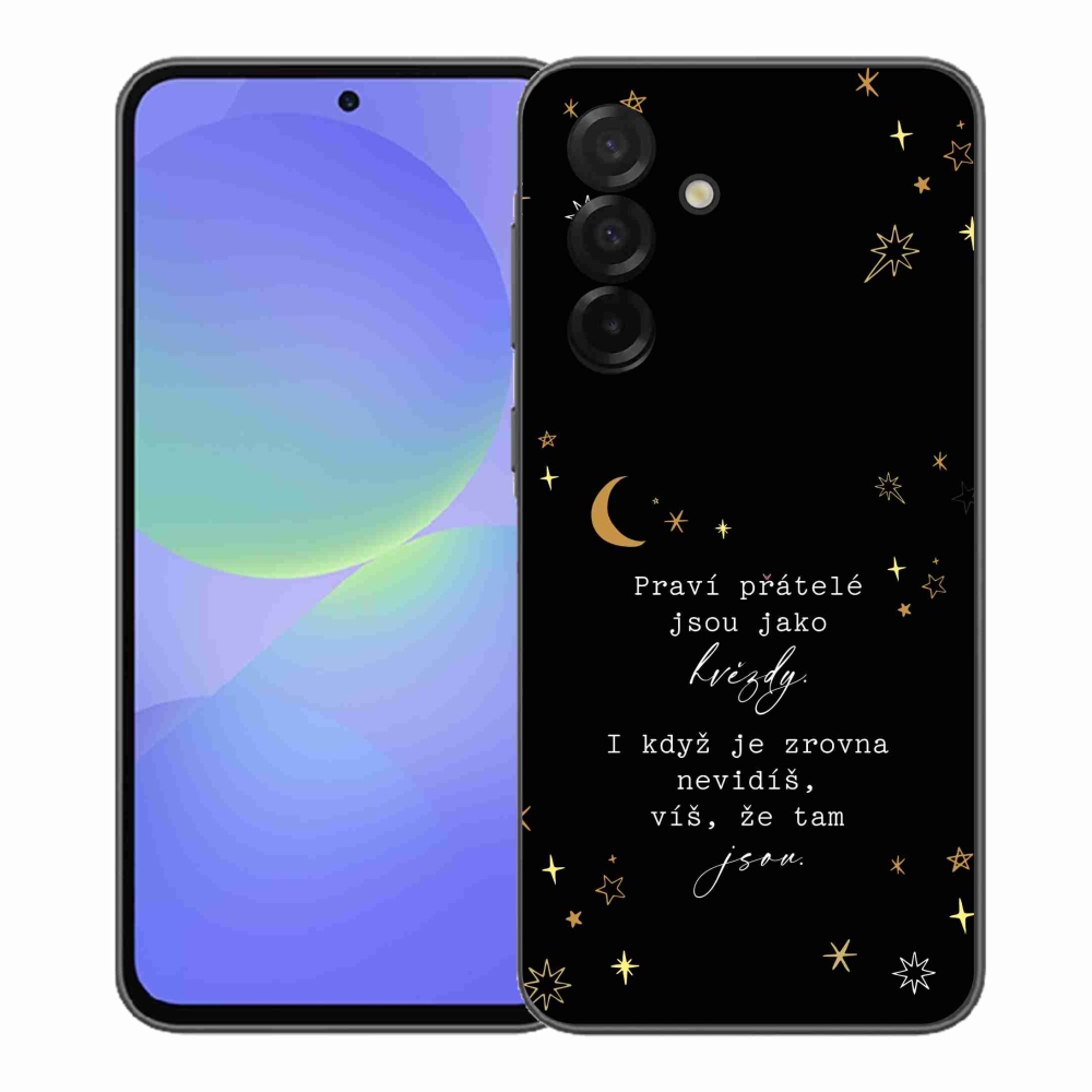 Gél borítás mmCase Samsung Galaxy A37 5G - idézem 6 fekete háttér