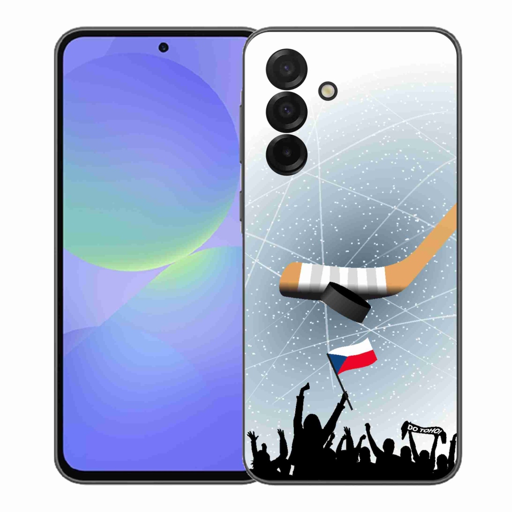 Gél borítás mmCase Samsung Galaxy A37 5G - hoki szurkolóknak