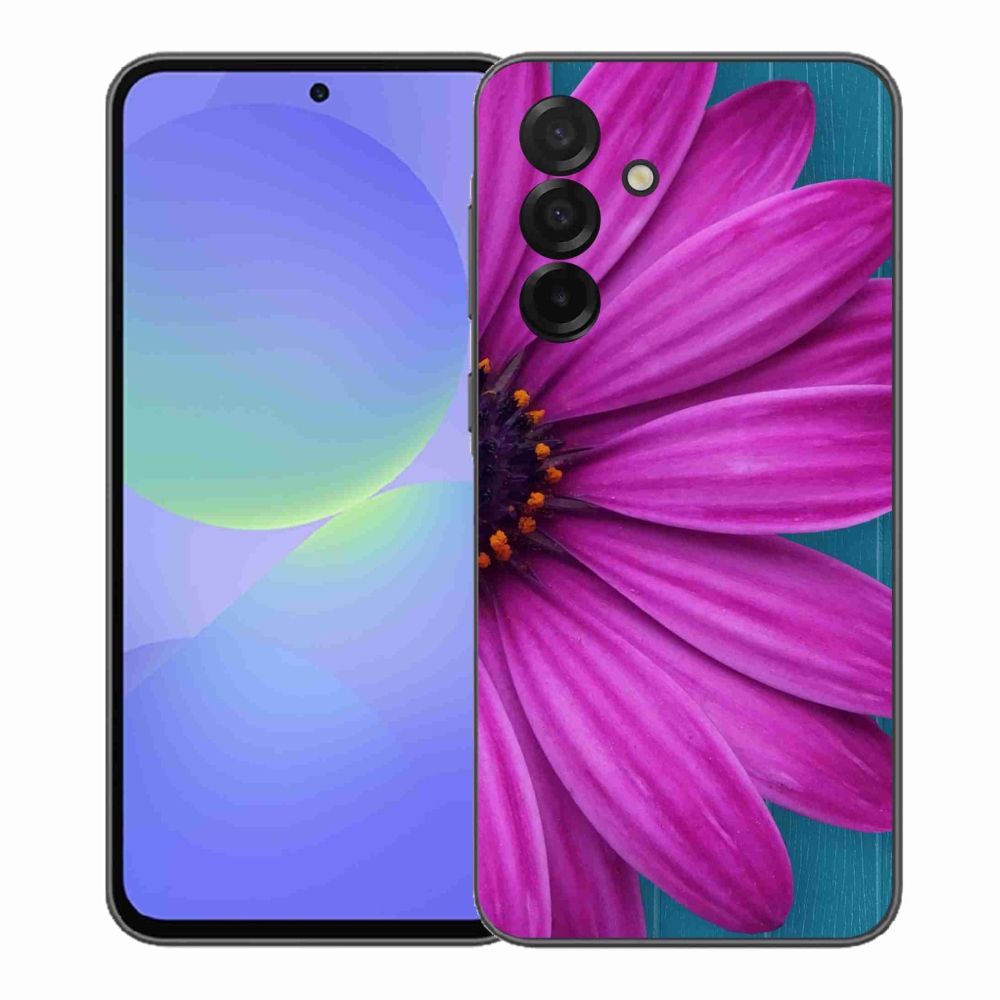 Zselés borítás mmCase Samsung Galaxy A37 5G - lila margaréta