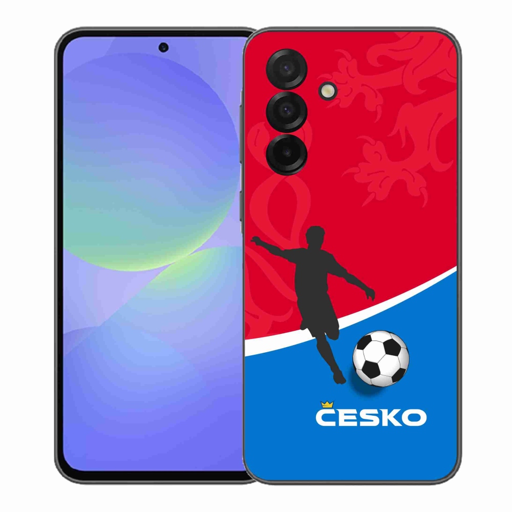 Gél védőhuzat mmCase Samsung Galaxy A37 5G - foci Csehország