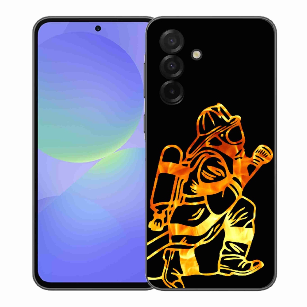 Gél borítás mmCase Samsung Galaxy A37 5G - tűzoltó 1