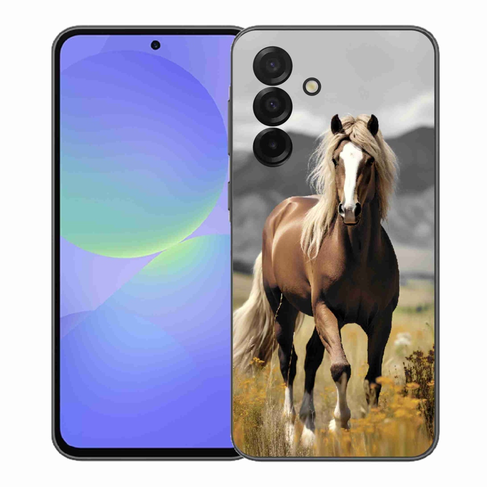 Zselés borítás mmCase Samsung Galaxy A37 5G - barna ló 1