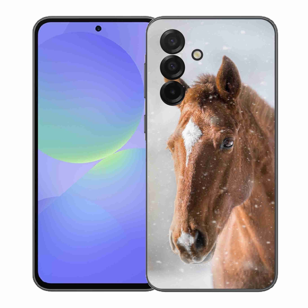 Zselés borítás mmCase Samsung Galaxy A37 5G - barna ló 2