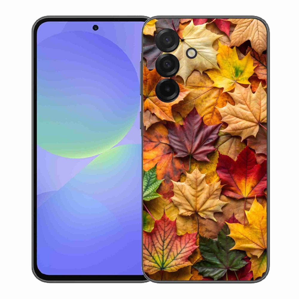 Gél borítás mmCase Samsung Galaxy A37 5G - juharlevelek 2