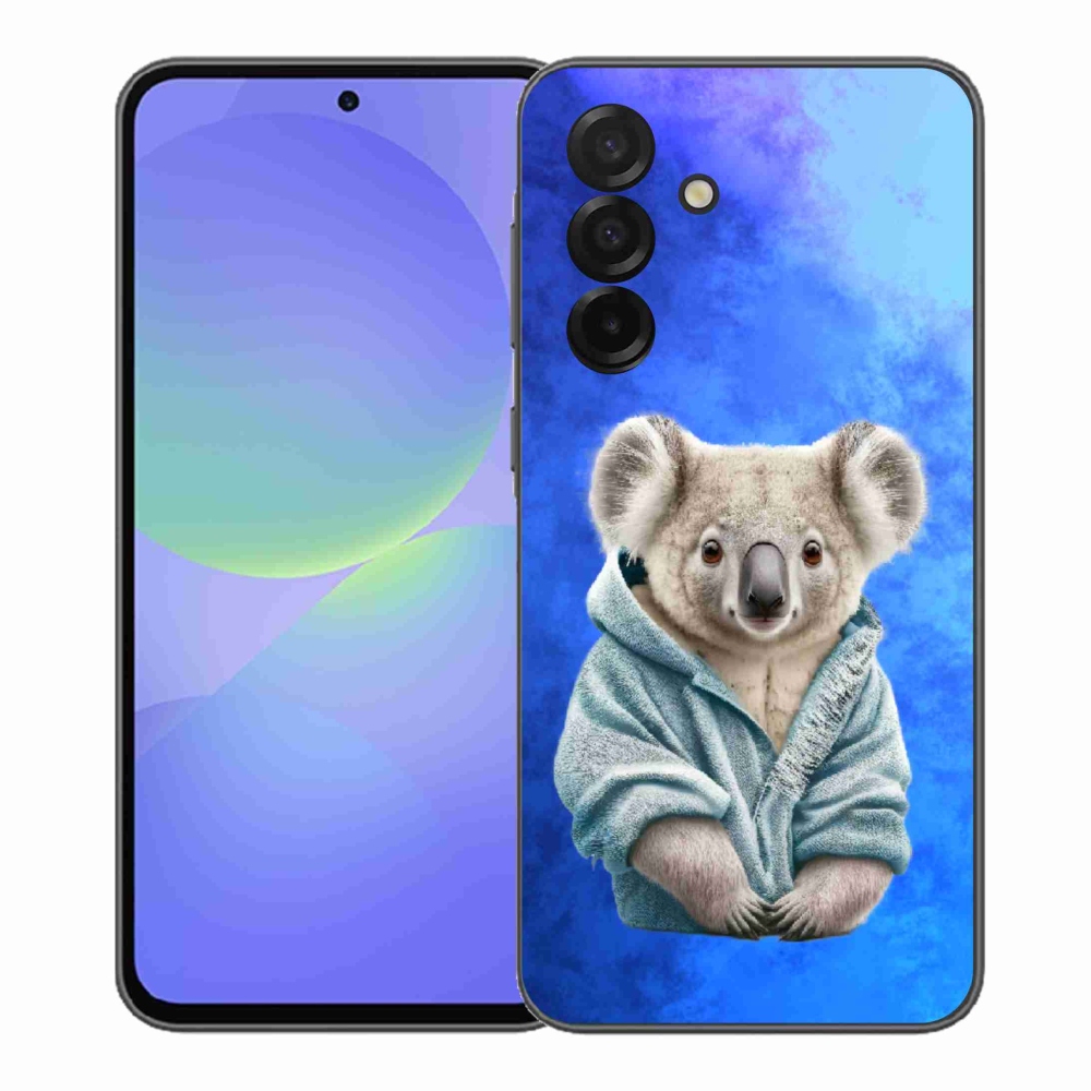 Zselés borítás mmCase Samsung Galaxy A37 5G - koala pulóverben