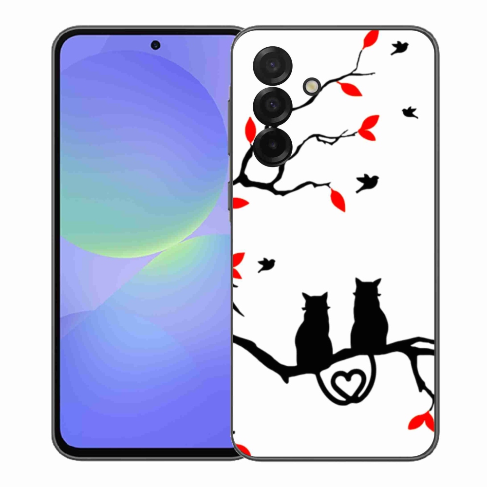 Gél borítás mmCase Samsung Galaxy A37 5G - macskaszerelem