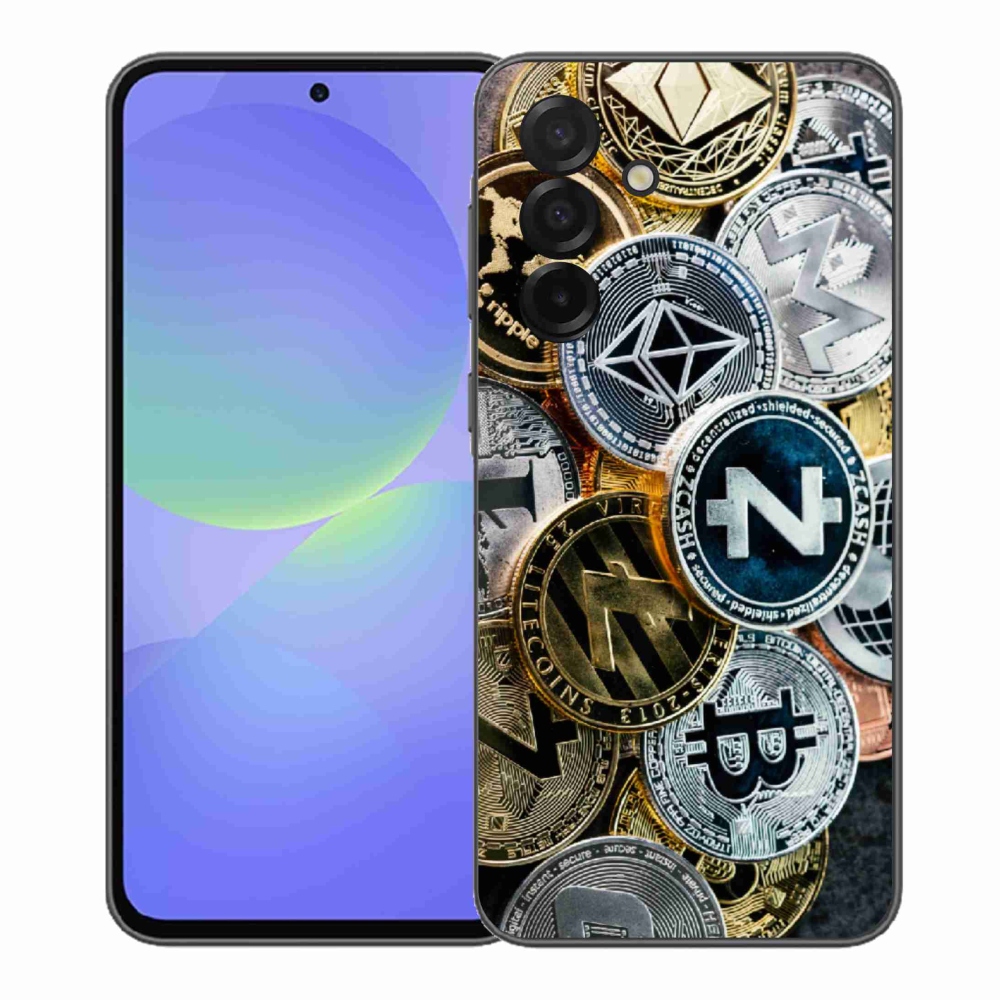 Gél borítás mmCase Samsung Galaxy A37 5G - kriptovaluták