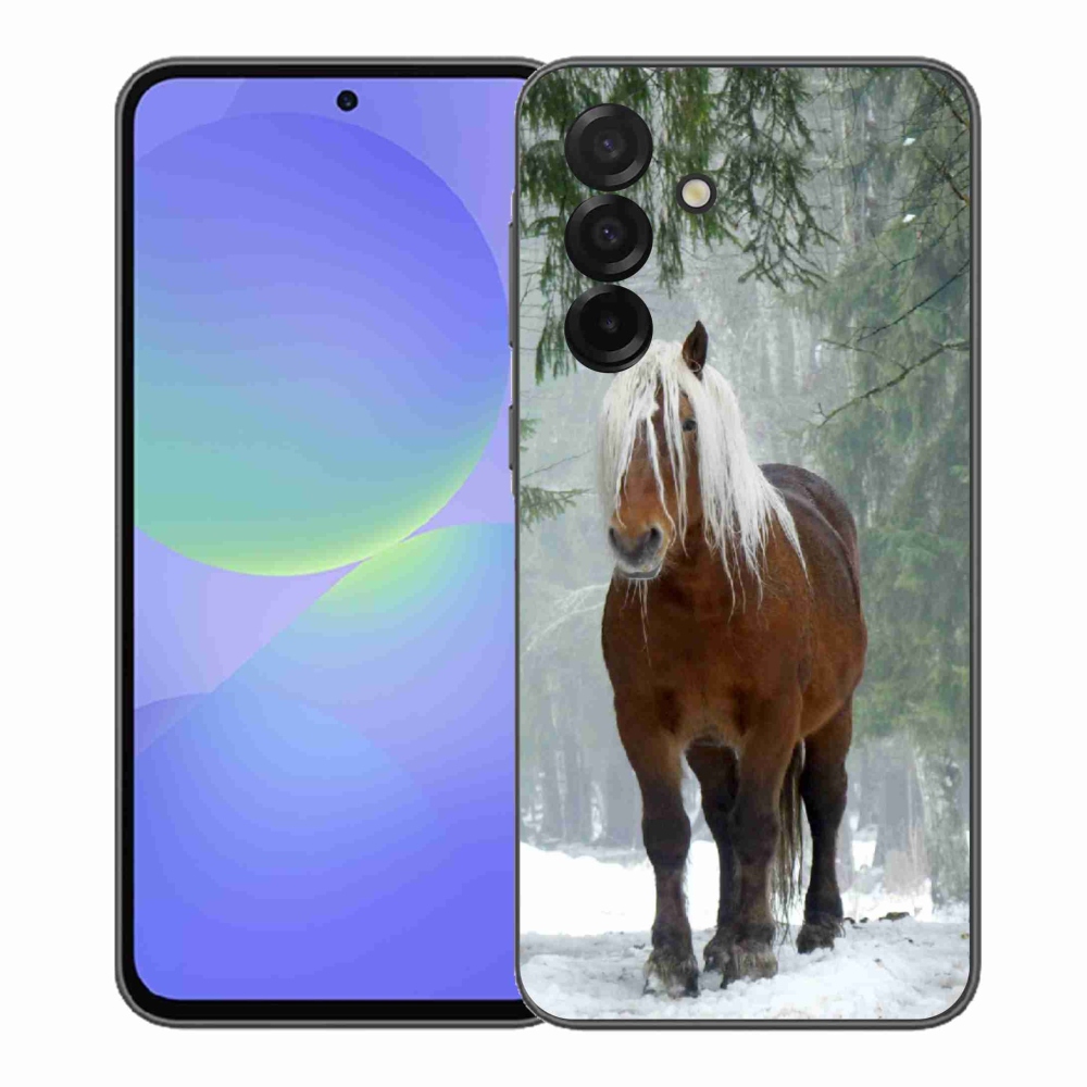 Zselés borítás mmCase Samsung Galaxy A37 5G - ló az erdőben