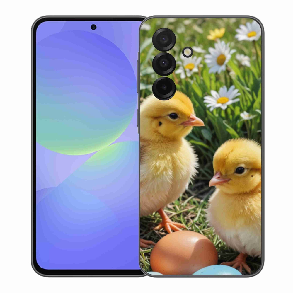 Zselés borítás mmCase Samsung Galaxy A37 5G - csirkékhez