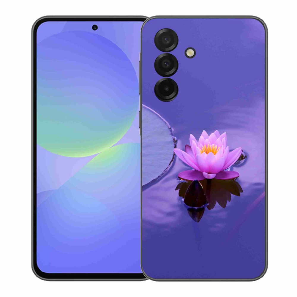 Gél borítás mmCase Samsung Galaxy A37 5G - virág a felületen