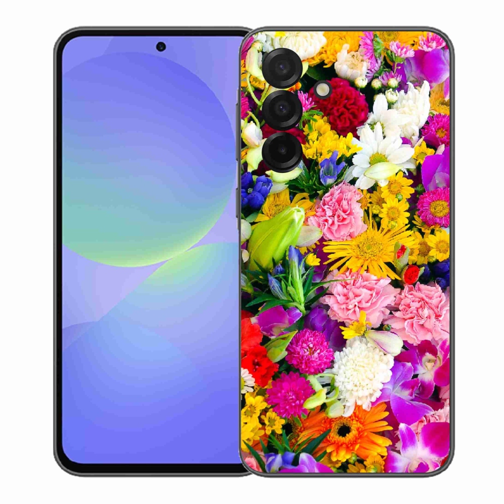 Gél borítás mmCase Samsung Galaxy A37 5G - virágok 12