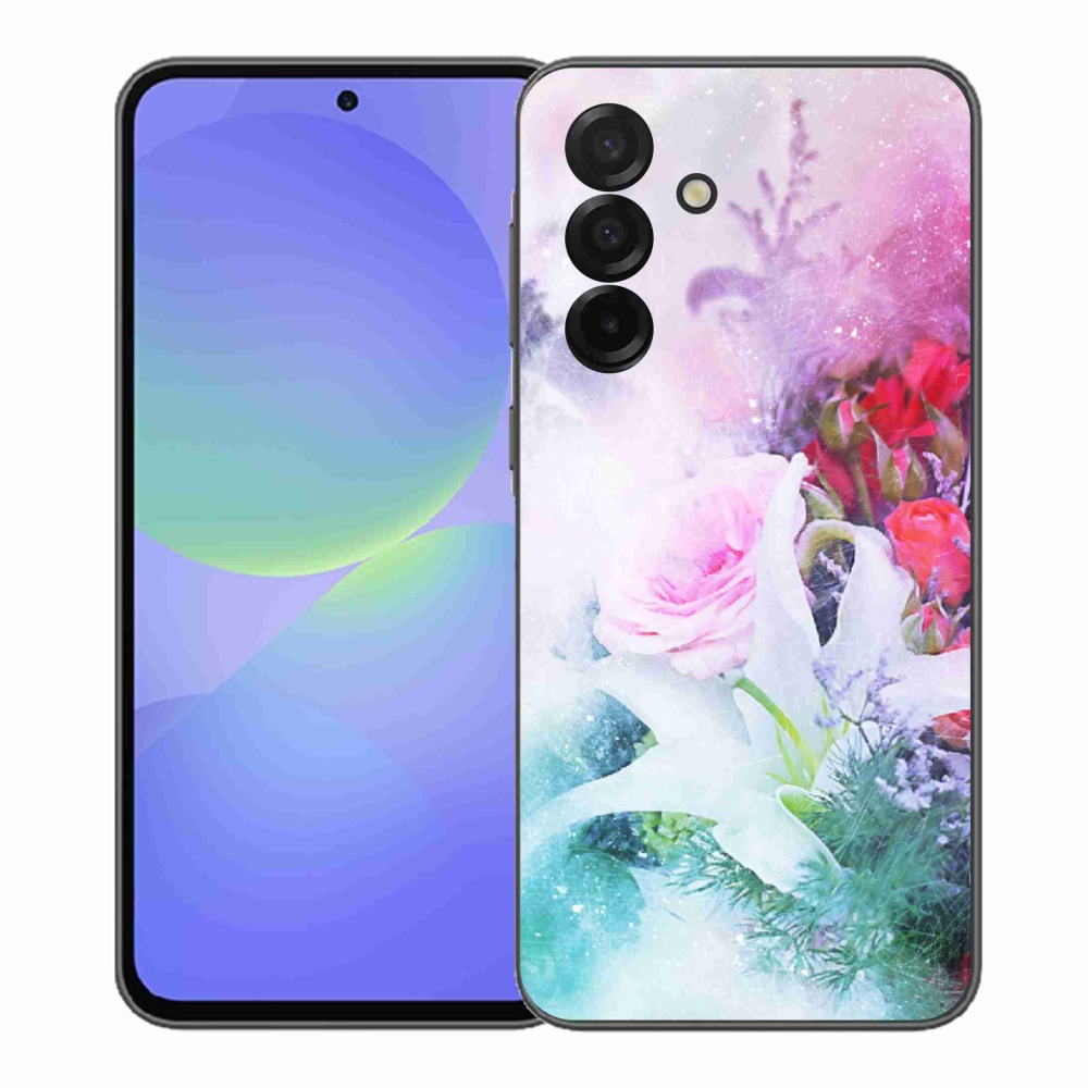 Gél borító mmCase Samsung Galaxy A37 5G - virágok 4