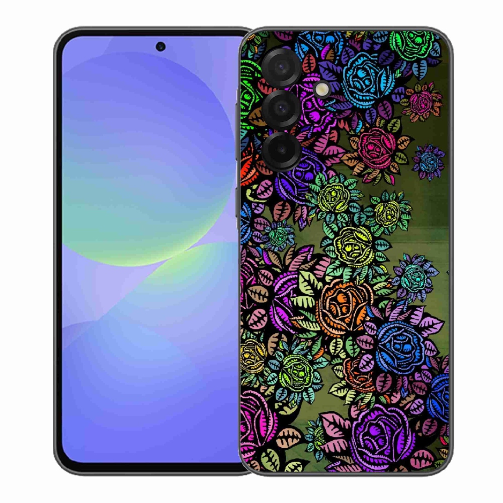 Gél borító mmCase Samsung Galaxy A37 5G - virágok 6