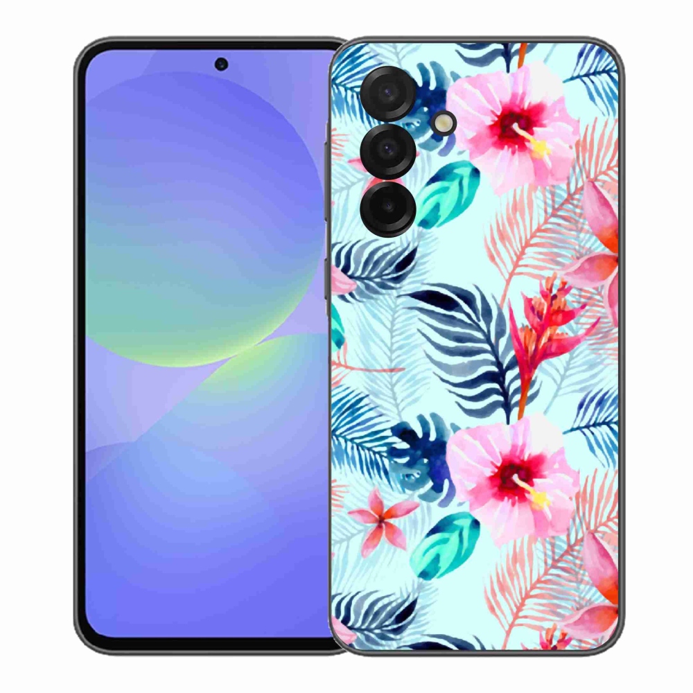 Gél borító mmCase Samsung Galaxy A37 5G - virágokhoz