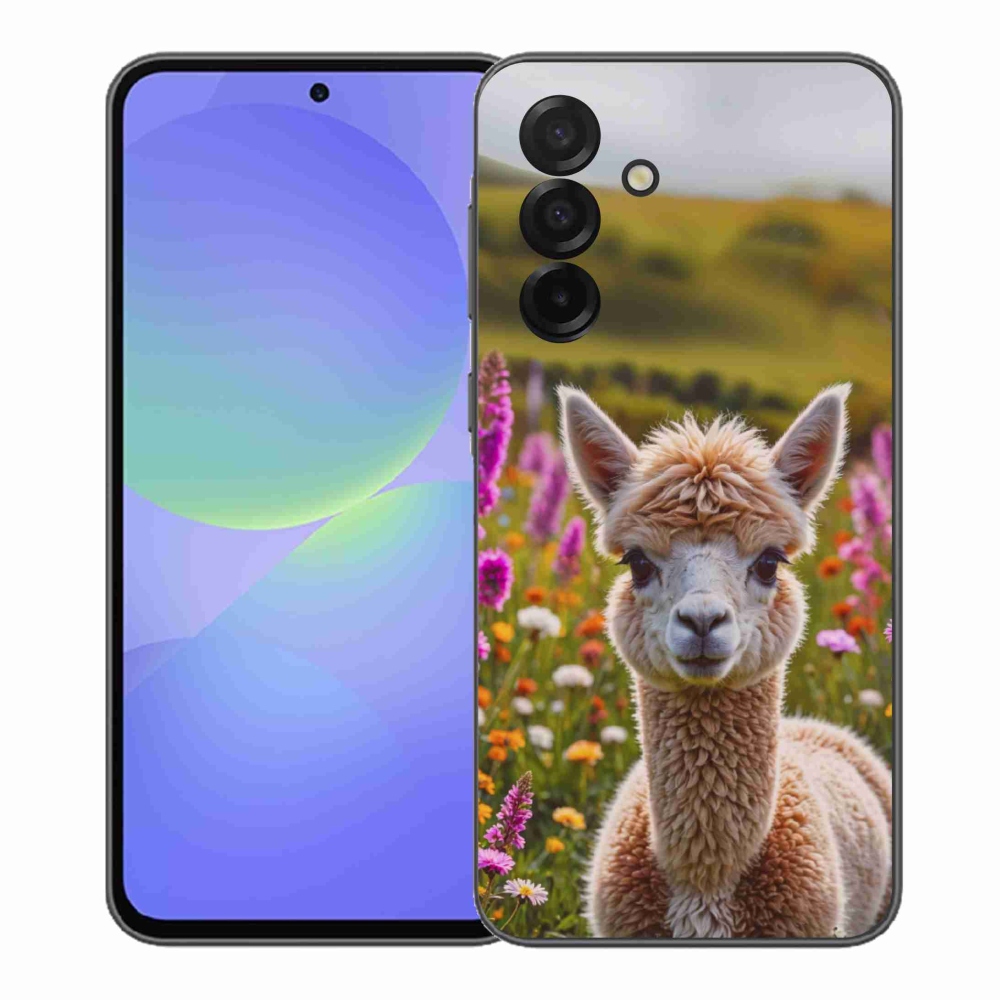 Zselés borítás mmCase Samsung Galaxy A37 5G - láma a réten