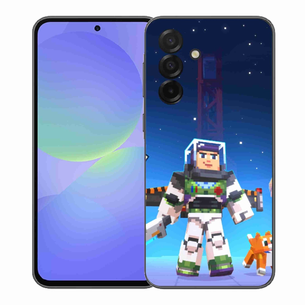 Gél borítás mmCase Samsung Galaxy A37 5G - minecraft 2
