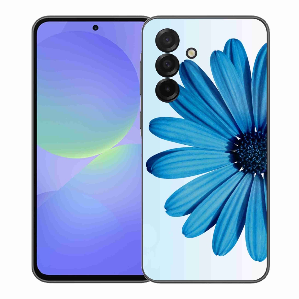 Gél védőhuzat mmCase Samsung Galaxy A37 5G - kék margaréta
