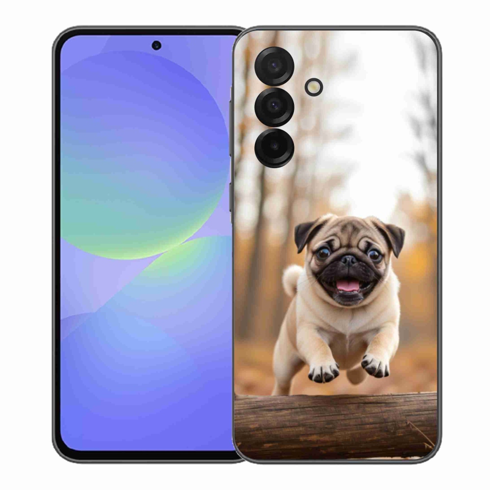 Zselés borítás mmCase Samsung Galaxy A37 5G - mopsz 2
