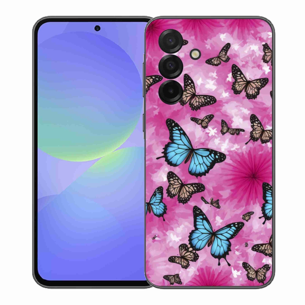 Gél borítás mmCase Samsung Galaxy A37 5G - pillangókert - Samsung Galaxy A37 5G számára