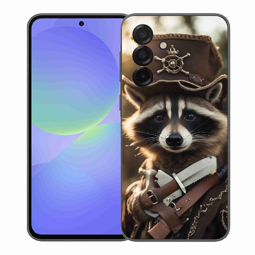 Zselés borítás mmCase Samsung Galaxy A37 5G - mosómedve egyenruhában