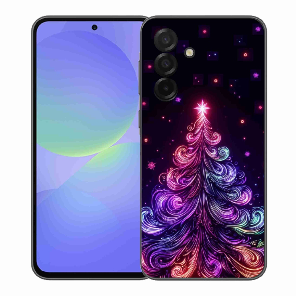 Gél borítás mmCase Samsung Galaxy A37 5G - neon karácsonyfa 1