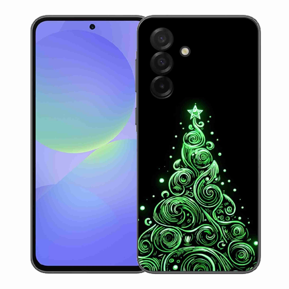 Gél borítás mmCase Samsung Galaxy A37 5G - neon karácsonyfa 3