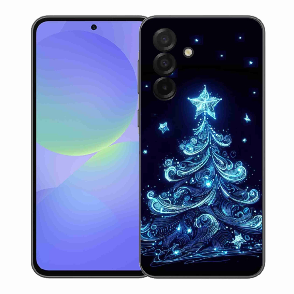 Gél borítás mmCase Samsung Galaxy A37 5G - neon karácsonyfa 4
