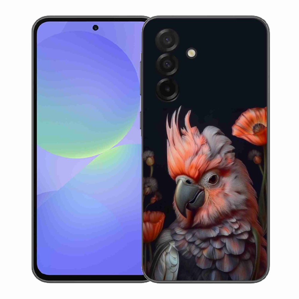 Gél borítás mmCase Samsung Galaxy A37 5G - papagáj kakadu színekben