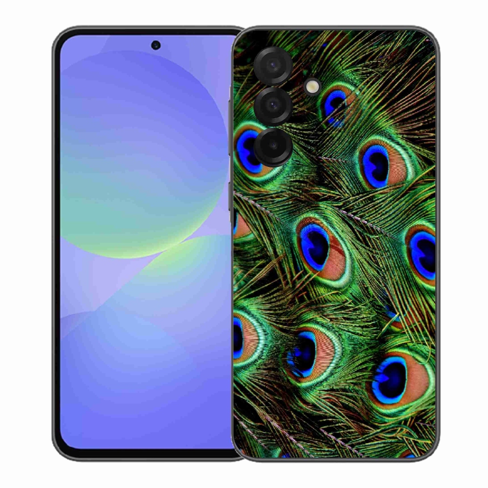 Zselés borítás mmCase Samsung Galaxy A37 5G - pávatoll