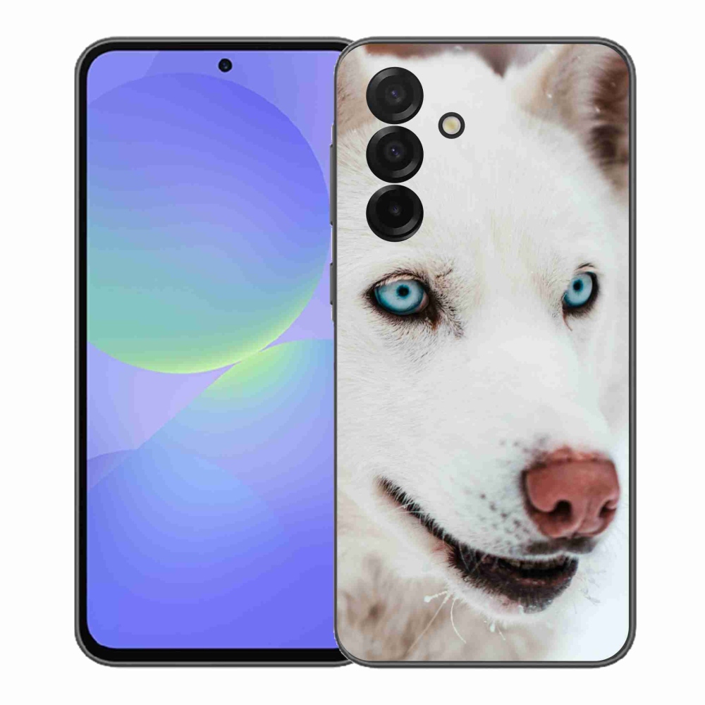 Zselés borítás mmCase Samsung Galaxy A37 5G - kutyaszemmel nézet