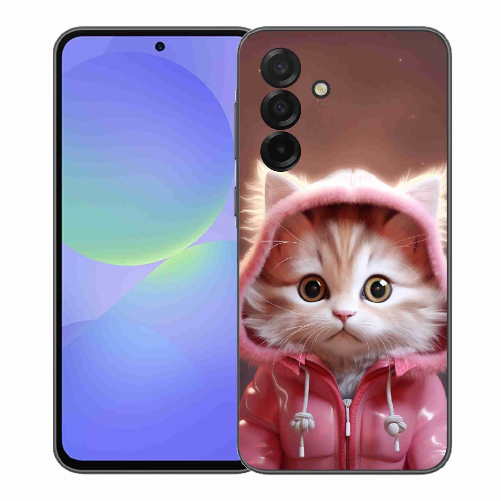 Gél borító mmCase Samsung Galaxy A37 5G - aranyos cica 3