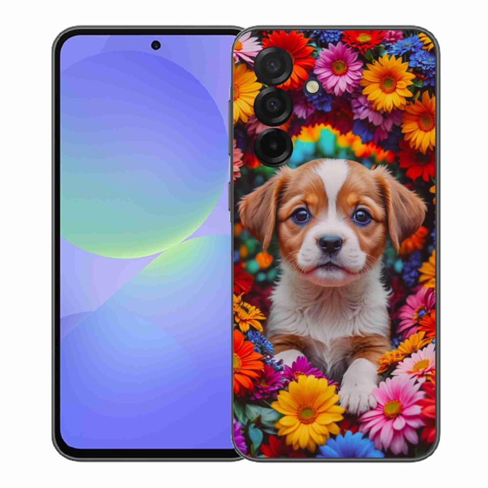 Gél borítás mmCase Samsung Galaxy A37 5G - aranyos kiskutya