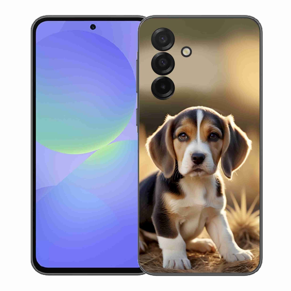 Gél borító mmCase Samsung Galaxy A37 5G - aranyos beagle - Samsung Galaxy A37 5G számára