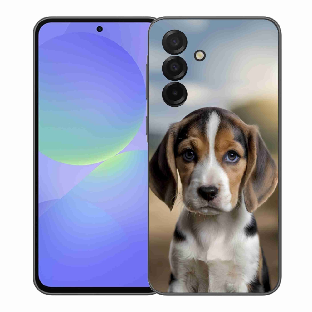 Gél borító mmCase Samsung Galaxy A37 5G - aranyos beagle - Samsung Galaxy A37 5G számára