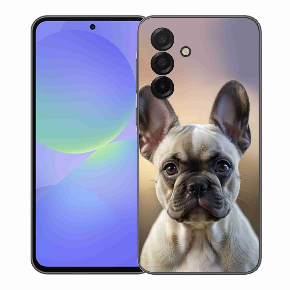 Gél borítás mmCase Samsung Galaxy A37 5G - aranyos francia bulldoghoz