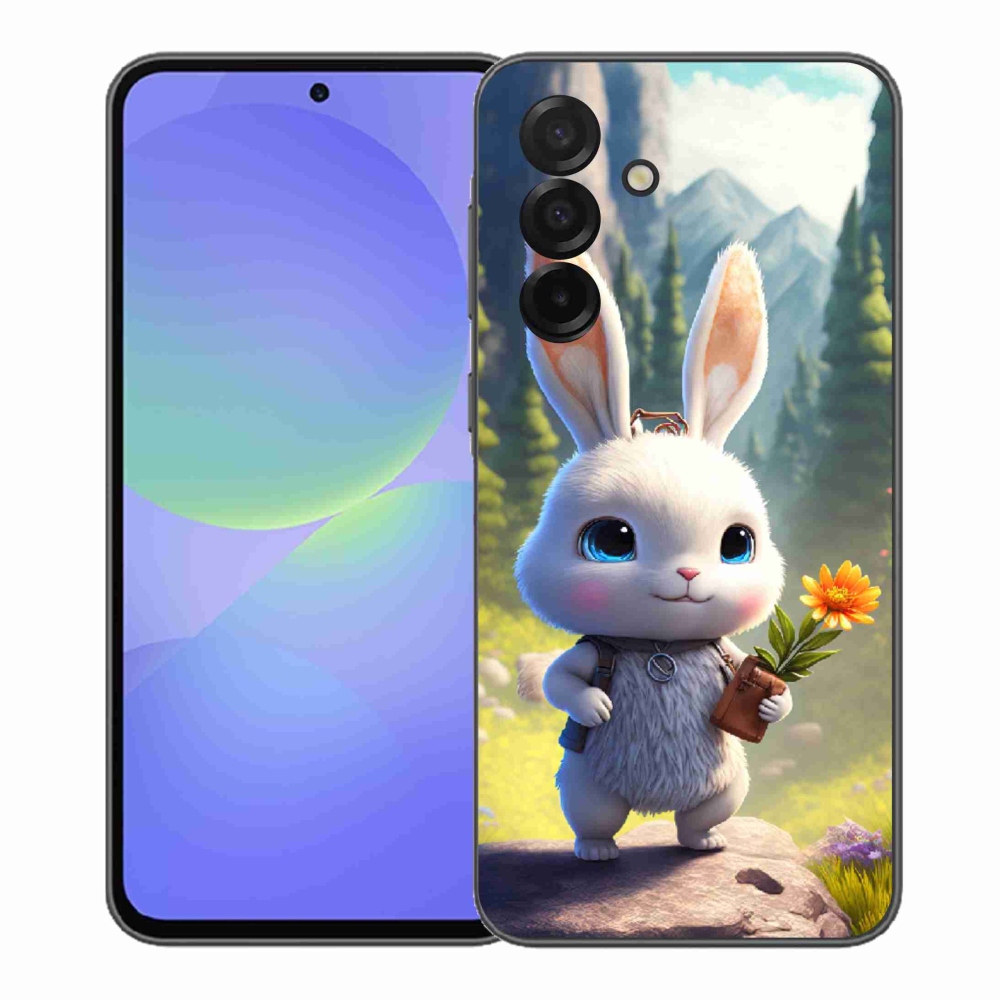 Gél borítás mmCase Samsung Galaxy A37 5G - aranyos nyuszi