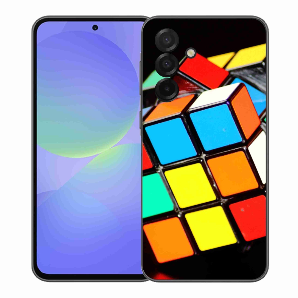 Gél borítás mmCase Samsung Galaxy A37 5G - Rubik-kocka