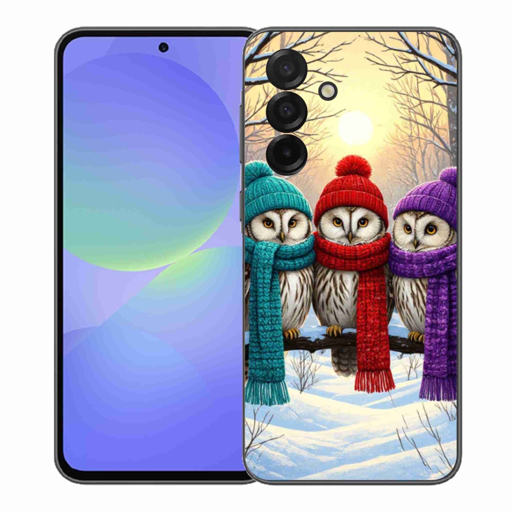 Gél borítás mmCase Samsung Galaxy A37 5G - bagoly barátok