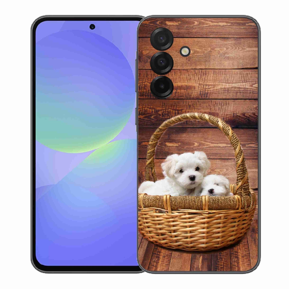 Gél borítás mmCase Samsung Galaxy A37 5G - kölyökkutyákhoz