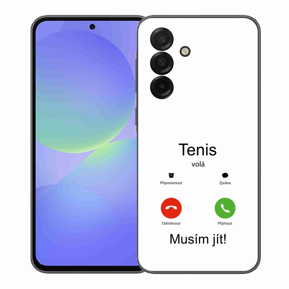 Gél borítás mmCase Samsung Galaxy A37 5G - tenisz hívások fehér háttérrel