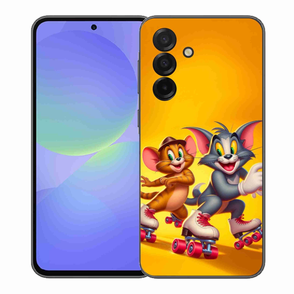 Gél védőhuzat mmCase Samsung Galaxy A37 5G - tom and jerry